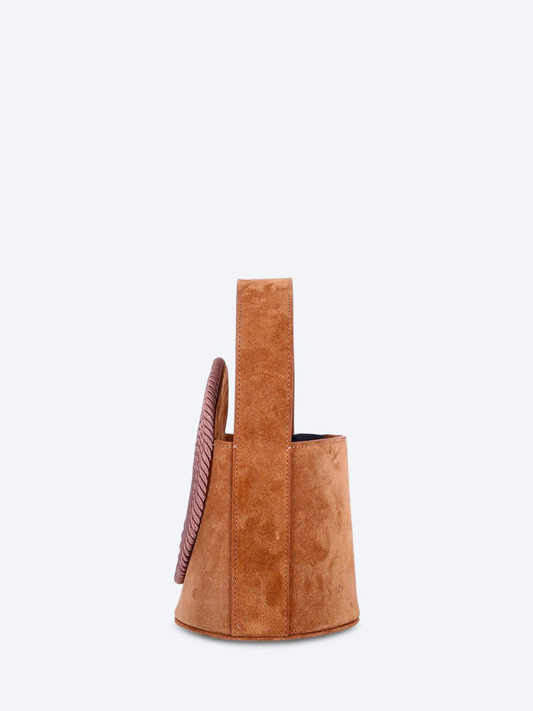 Gunther Passementerie Wildlederhandtasche 4