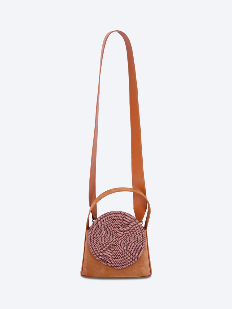 Gunther Passementerie Wildlederhandtasche 3