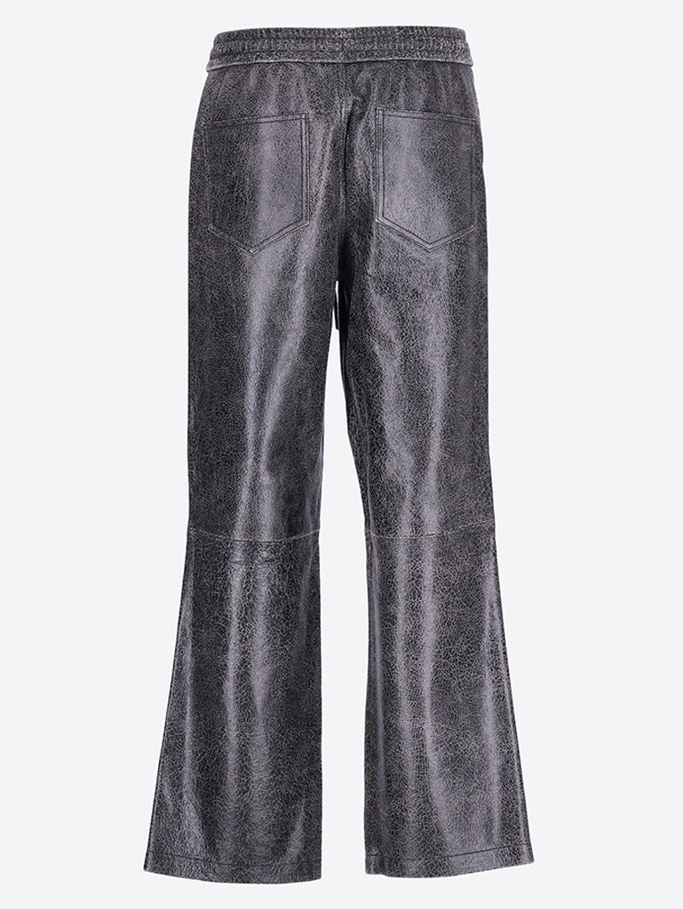 Pantalon de survêtement en cuir Gusa 3