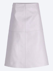 Jupe midi en cuir Gwen ref: