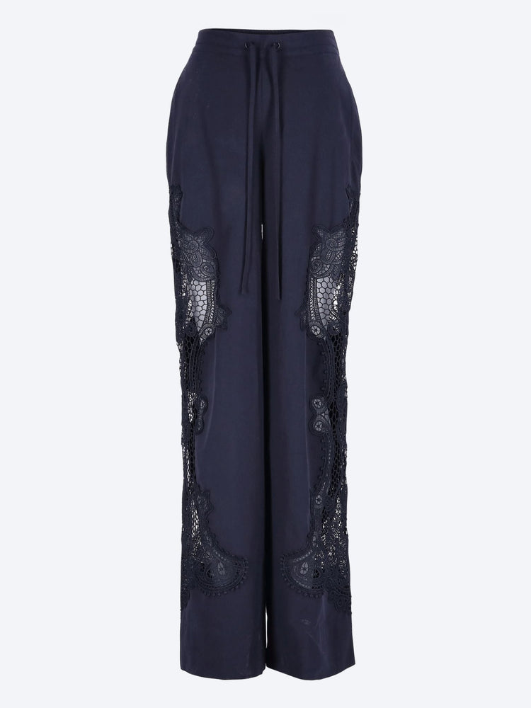 Hace lace panelled pants 1