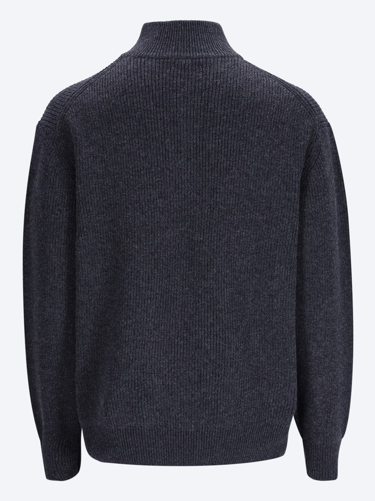 Pullover mit halbem Reißverschluss 3