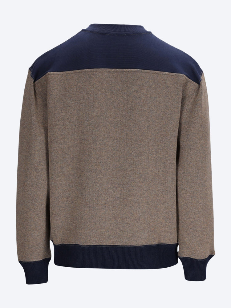 Sweatshirt mit halbem Reißverschluss 3