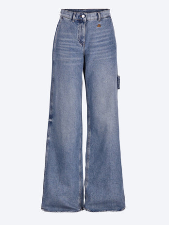 Hammer denim baggy pants