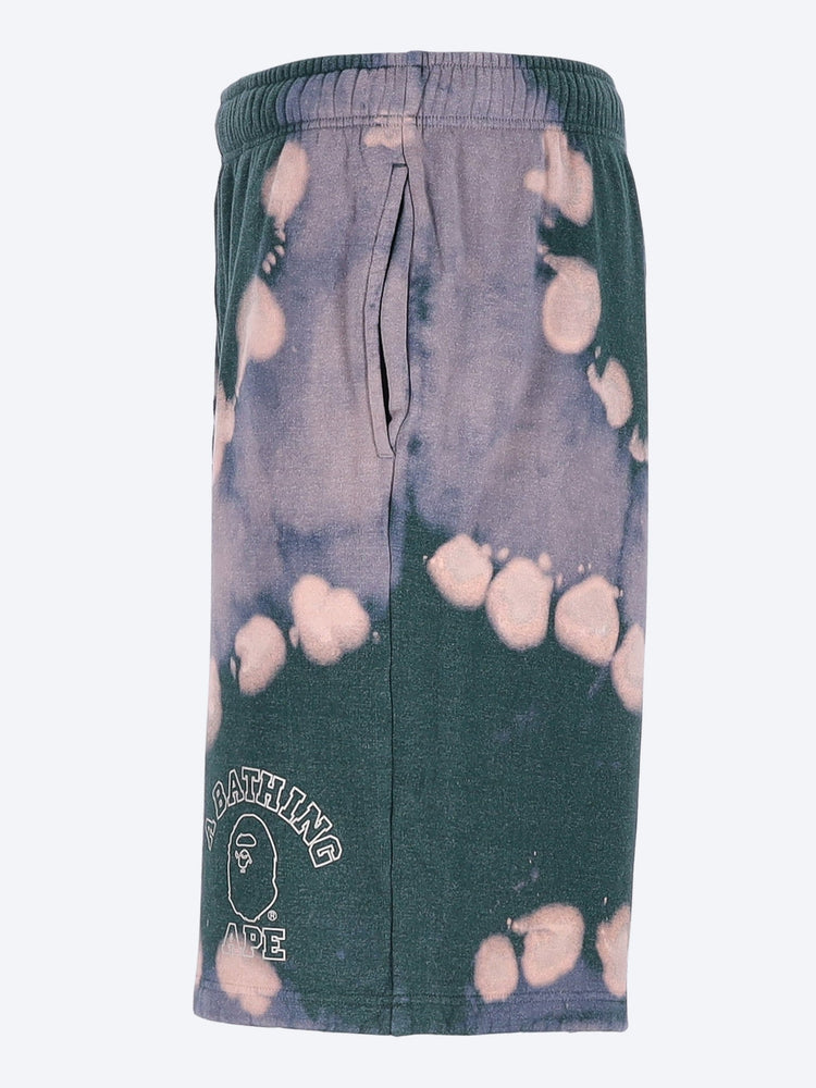 Hand dye relaxed fit sweat shorts 2