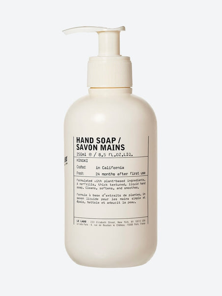 Hand soap hinoki