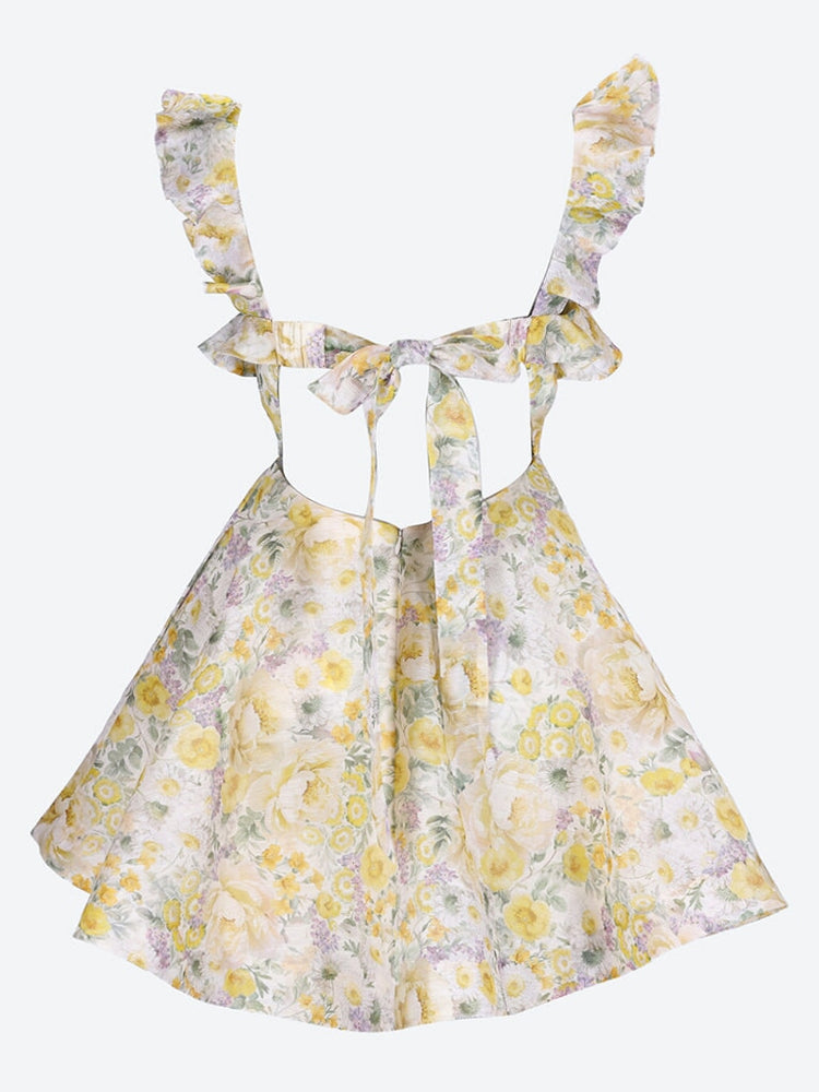 Harmony frilled mini dress 3
