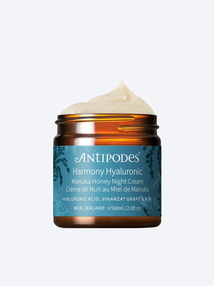 Crème de nuit au miel de manuka hyaluronique Harmony 60 ml 1