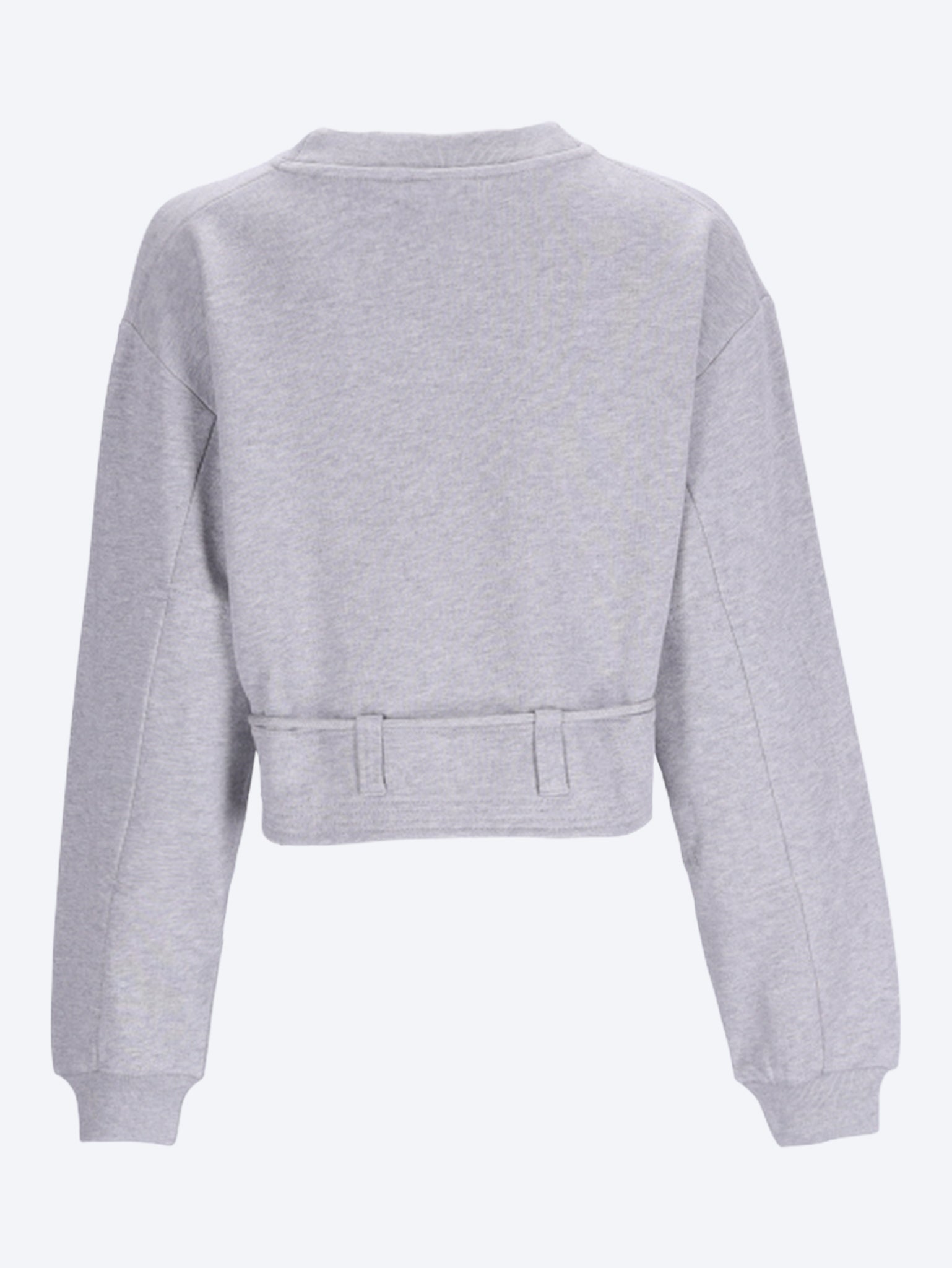 Hasterfiela beltloops and drawstring waist cropped sweat 3