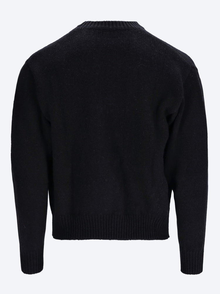Heart knit sweater 3