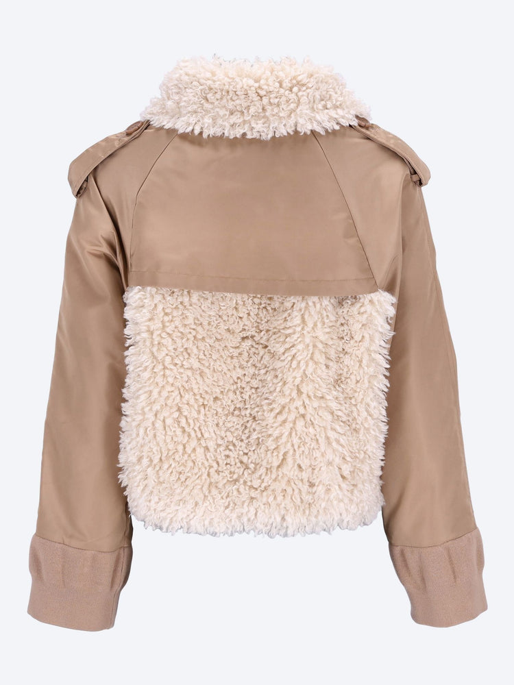 Heldin fabric mix jacket 3