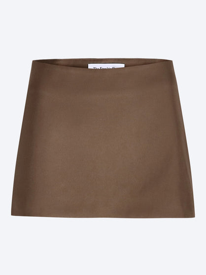Hera satin mini skirt