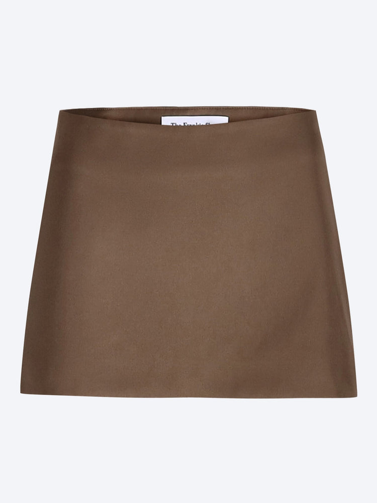 Hera satin mini skirt 1