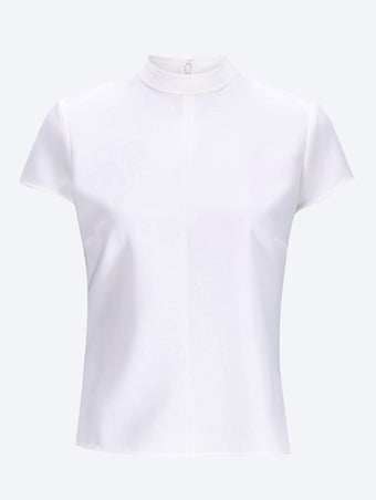Heritage crepe top