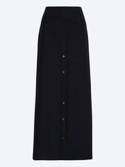 Heritage slit crepe long skirt ref: