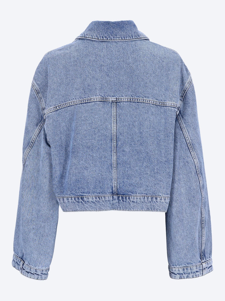 Hespero cropped jeans jacket 3