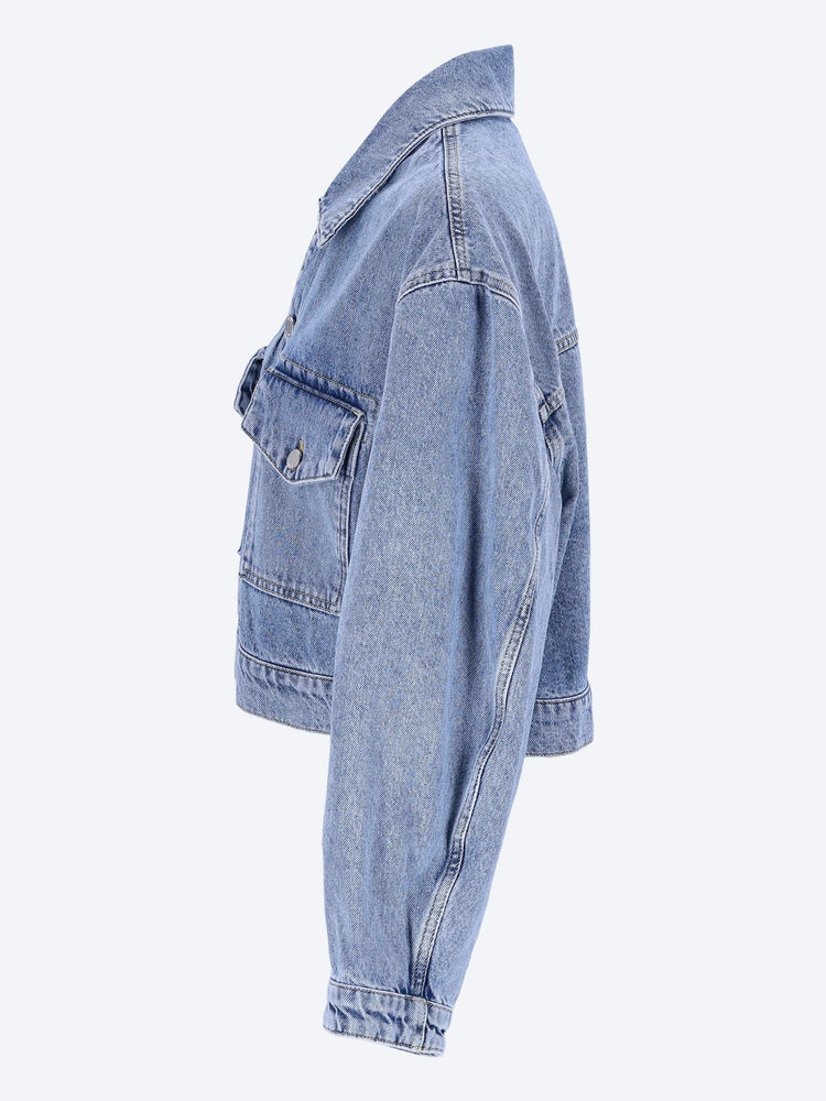 Hespero cropped jeans jacket 2