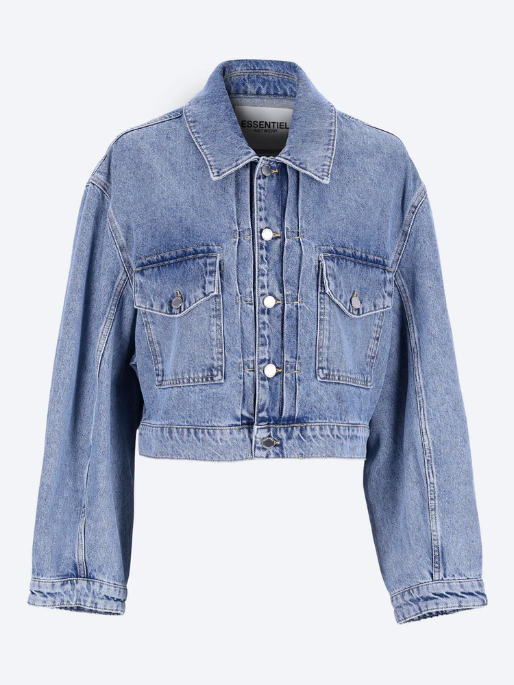 Hespero cropped jeans jacket 1