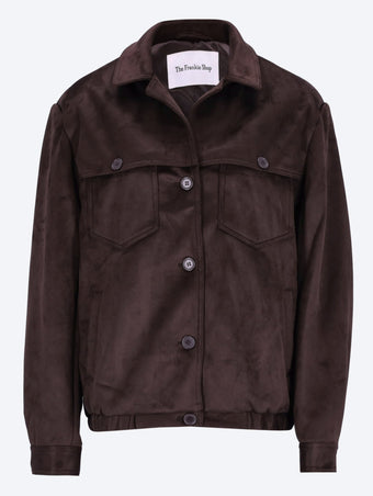 Hester faux suede jacket