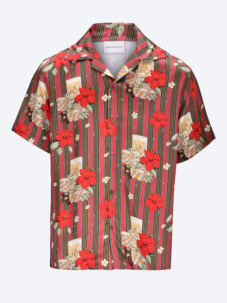 Hibiscus club shirt 1