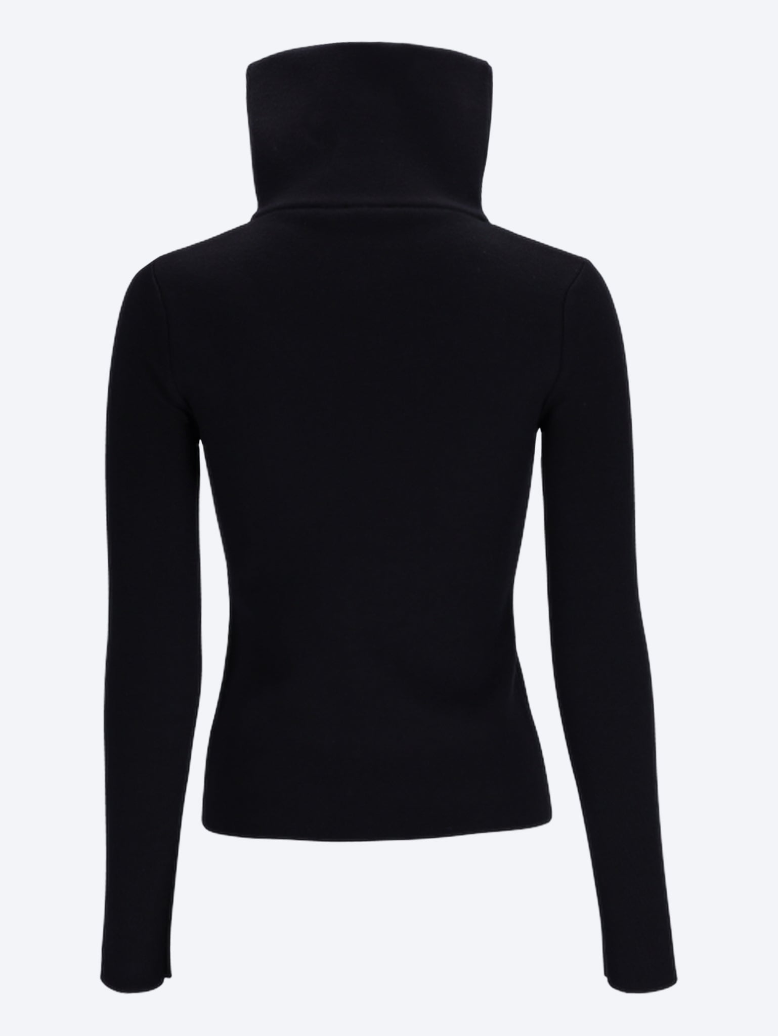 High collar merino wool sweater 3