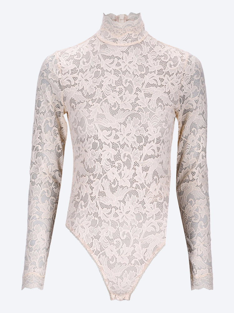 High neck bodysuit 1