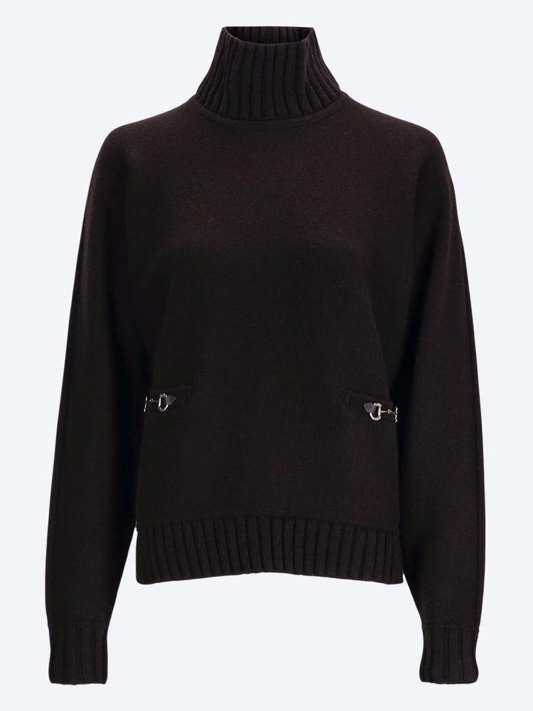 High neck sweater 1