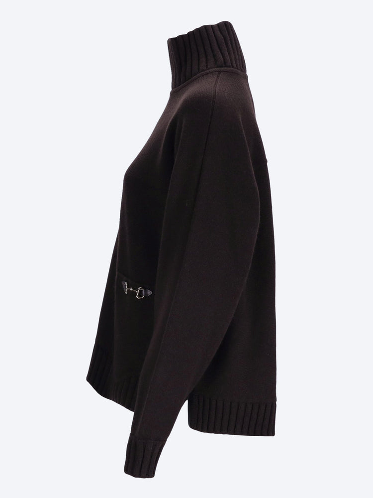 High neck sweater 2