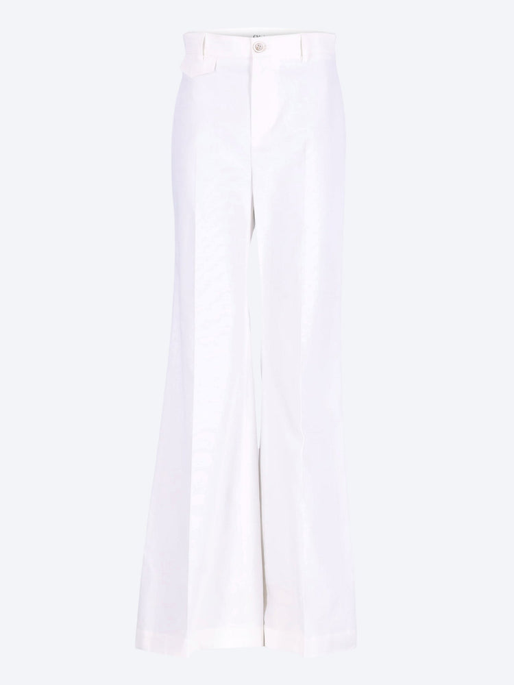 High rise flared pants 1