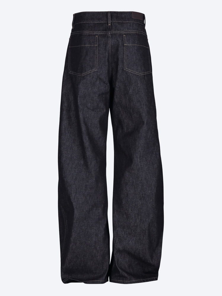 High waisted curved pants 3