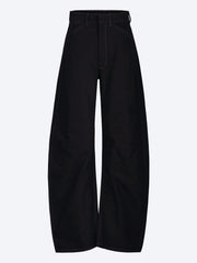 High waisted curved pants ref: