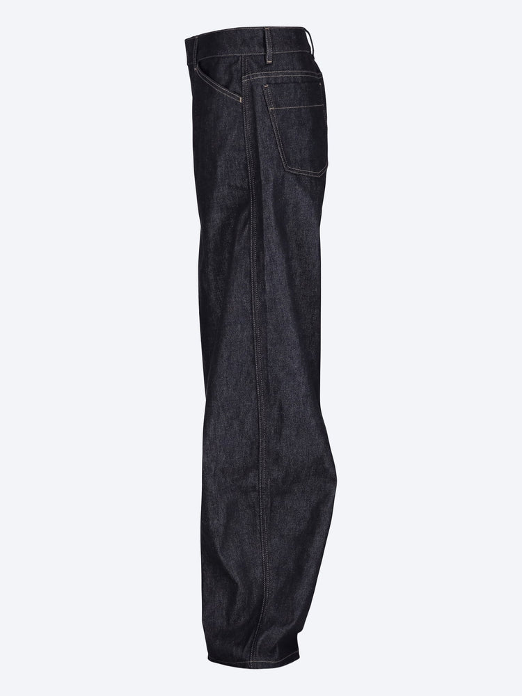 High waisted curved pants 2