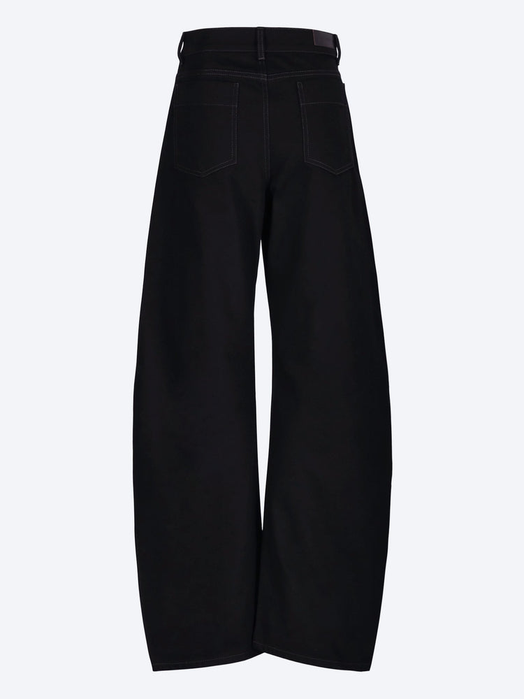 High waisted curved pants 3