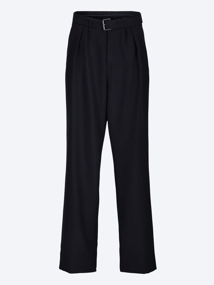 High-waisted pleated pants 1
