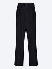 High-waisted pleated pants ref: