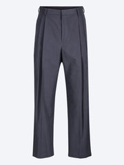 High-waisted pleated wide-leg pants ref:
