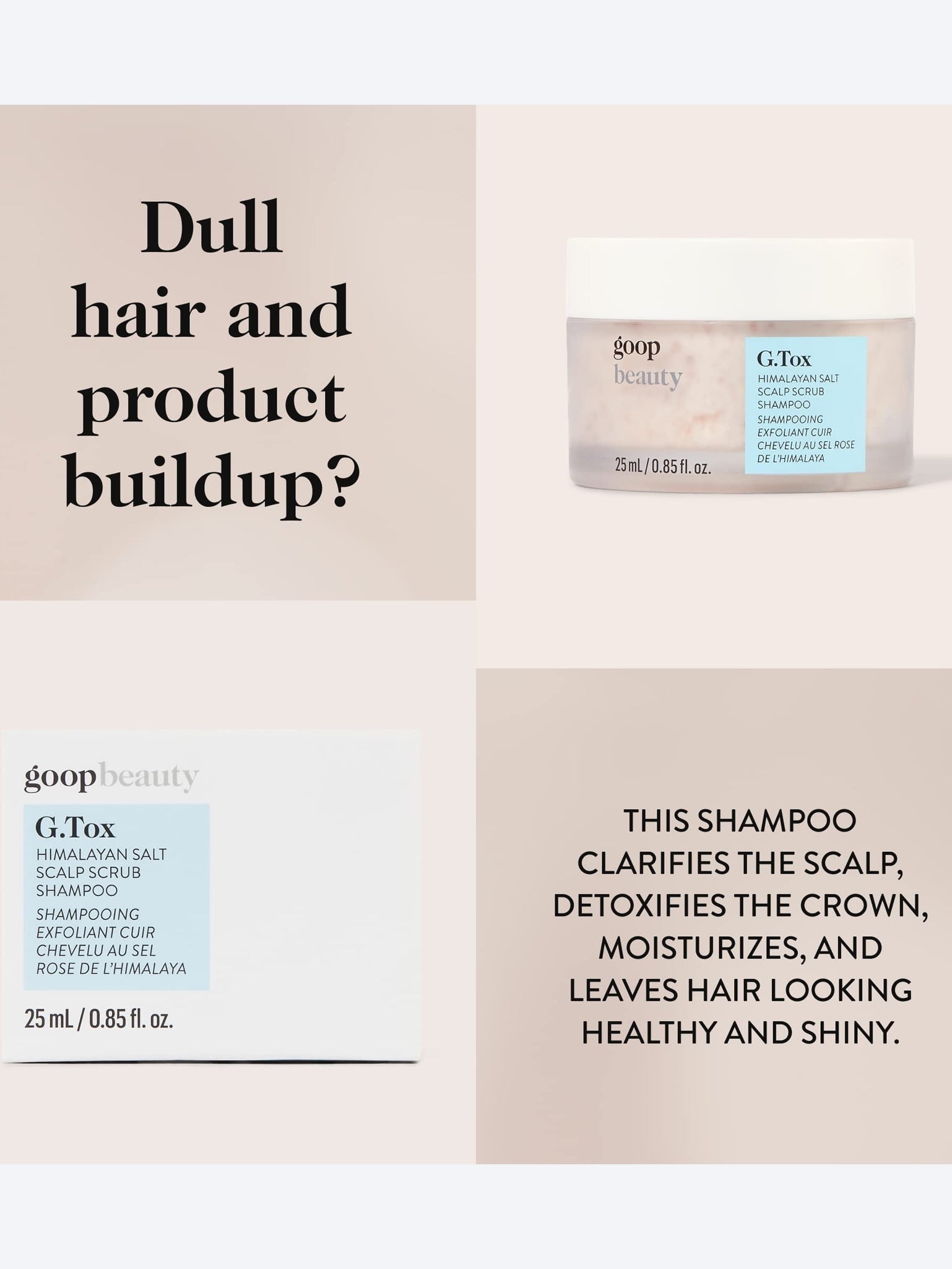 Shampoing gommage pour cuir chevelu au sel de l'Himalaya 6