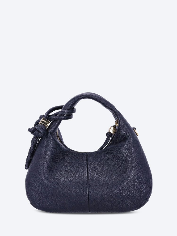 Hobo mini grained handbag 5