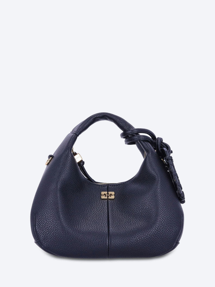 Hobo mini grained handbag 1