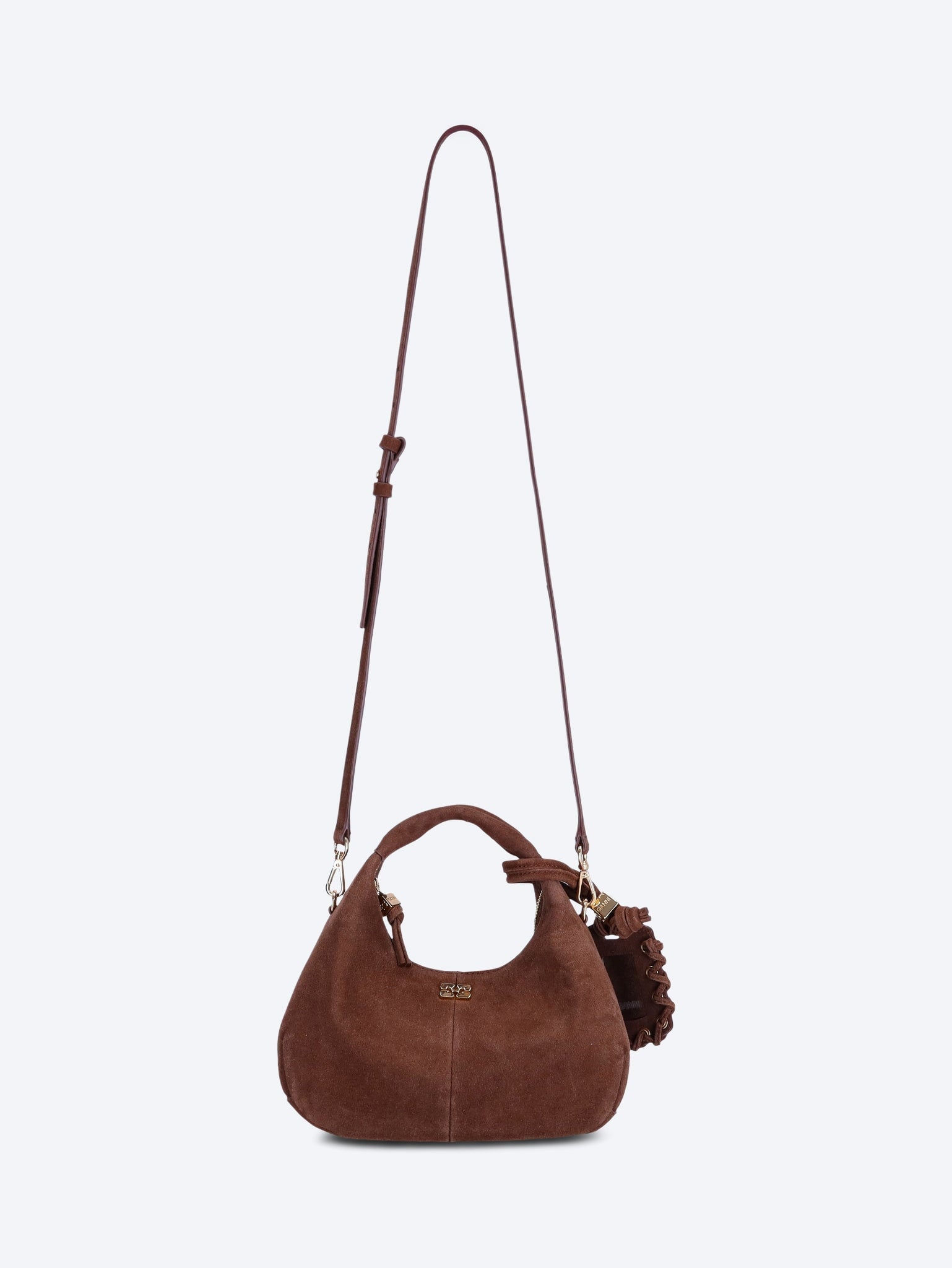 Hobo mini recycled suede pelinova handbag 2