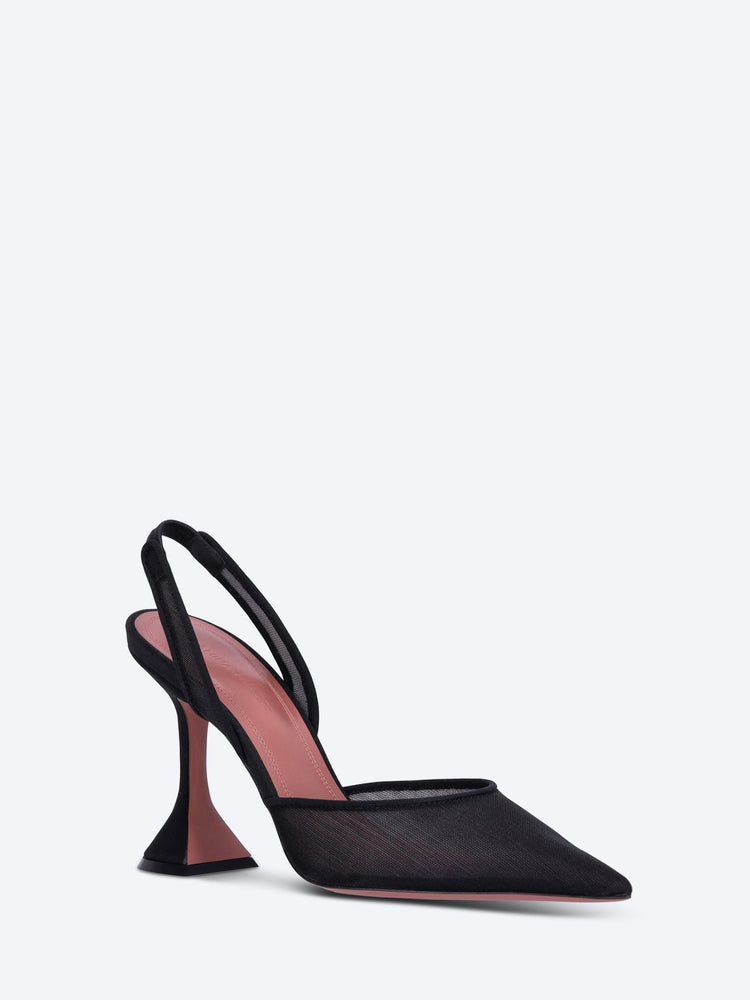 Holli mesh sling 95 black mesh pumps 2