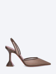 Holli mesh sling 95 taupe mesh pumps ref: