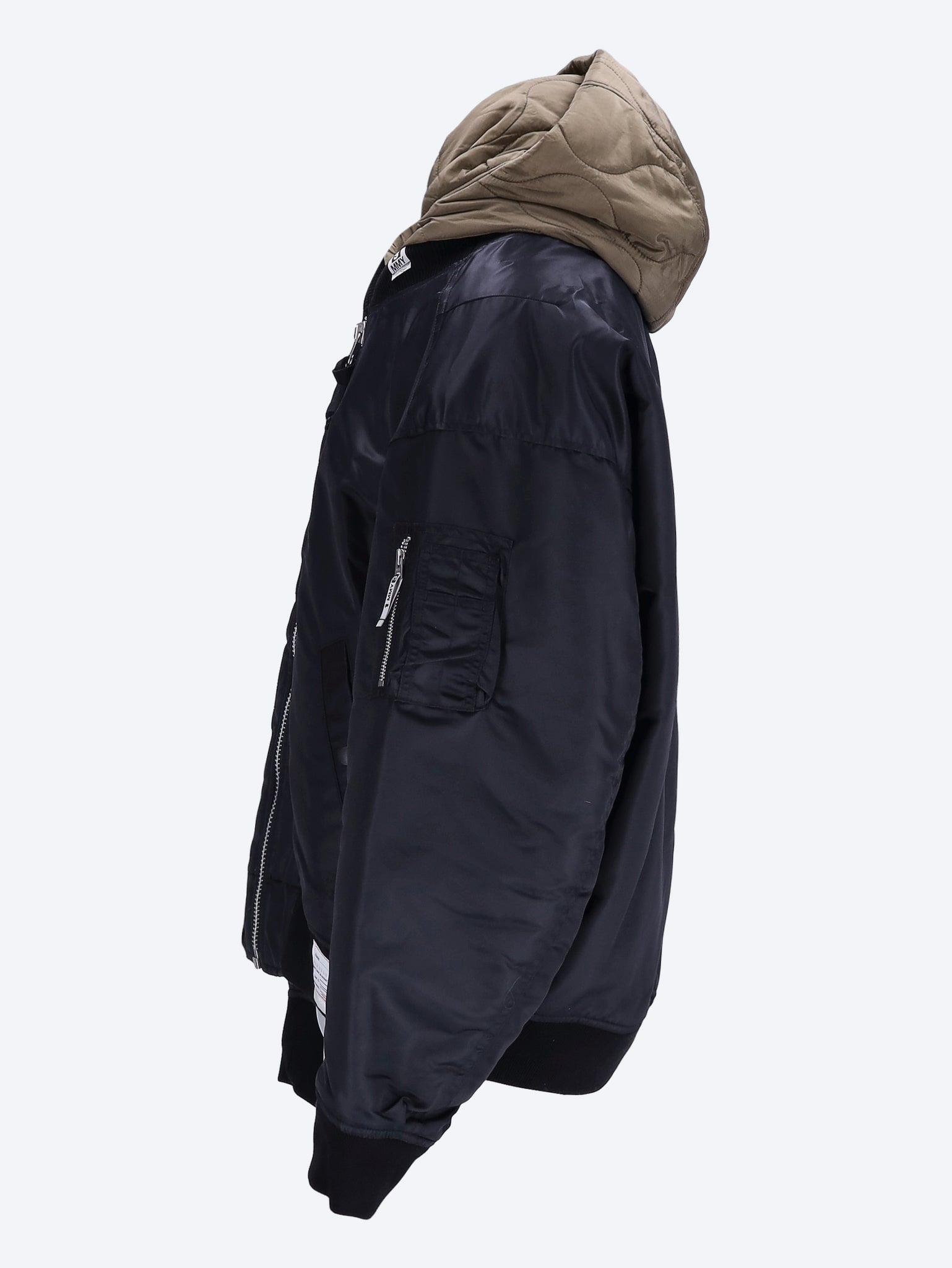 Hooded bomber jacket 2