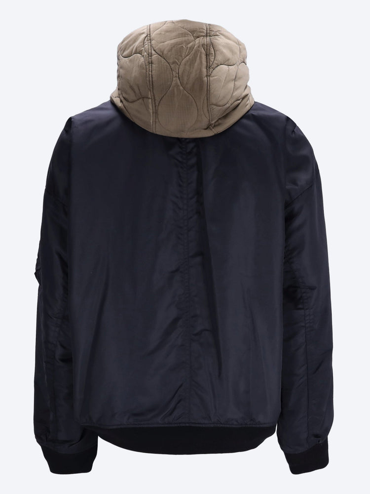 Hooded bomber jacket 3