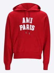Kapuzenpullover mit Ami-Paris-Filzstickerei ref: