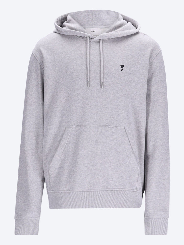 Hoodie with contrasted ami de coeur 1