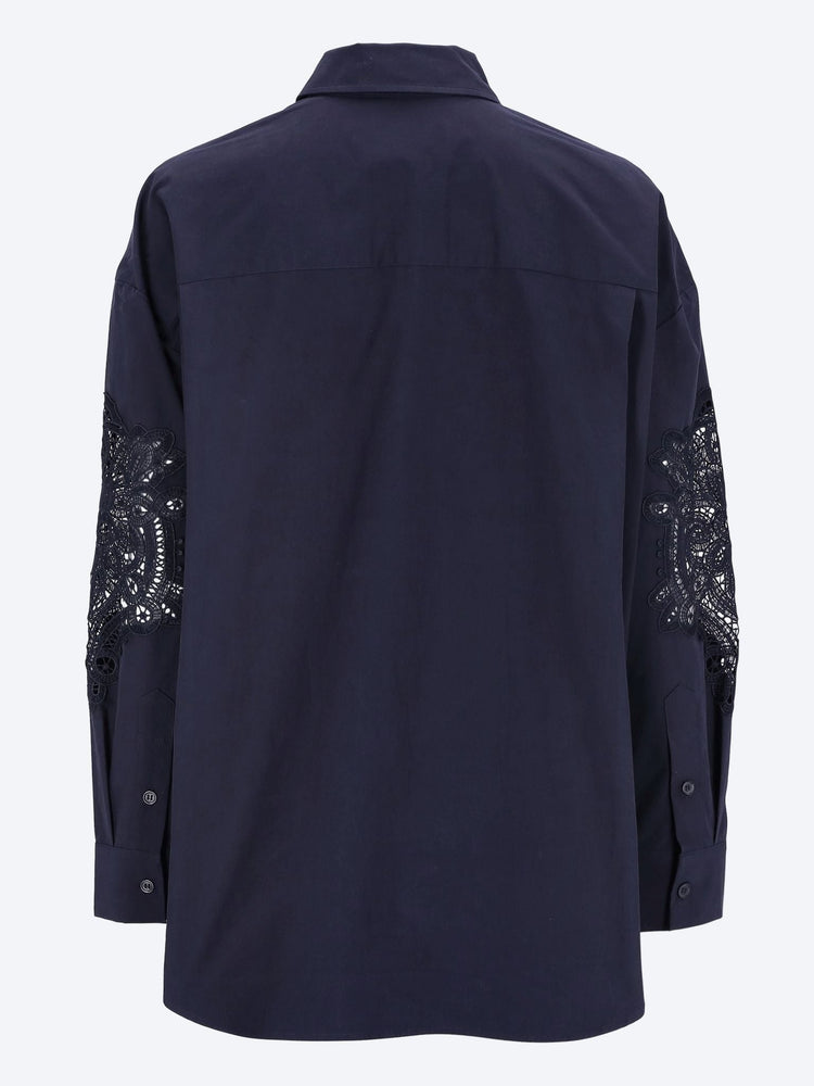 Hoofd lace panelled shirt 3
