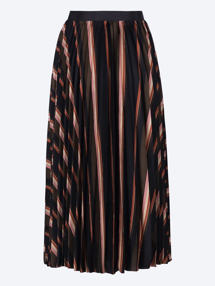 Horizontal stripe skirt 3