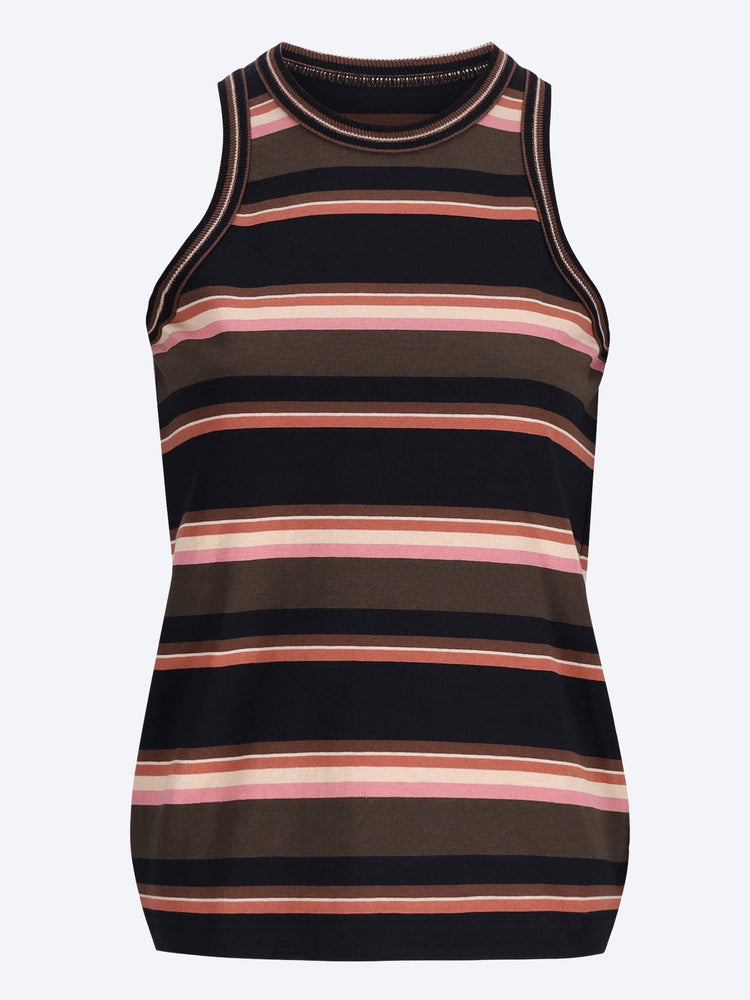 Horizontal stripe tank top 1