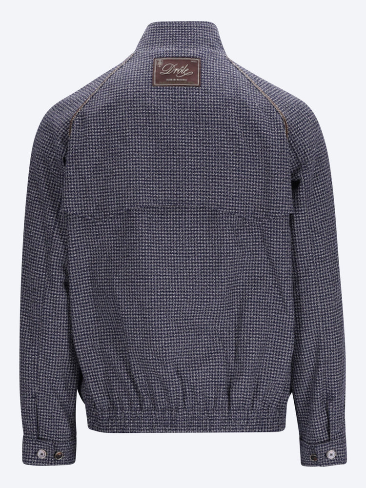 Baracuta-Jacke mit Hahnentrittmuster 3